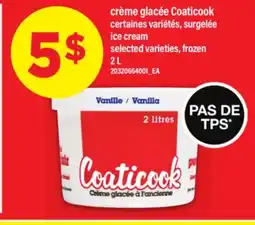 Maxi CRÈME GLACÉE COATICOOK, 2L offer