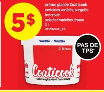 Maxi CRÈME GLACÉE COATICOOK, 2L offer