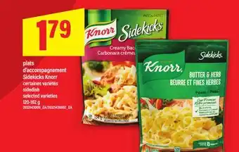 Maxi PLATS D'ACCOMPAGNEMENT SIDEKICKS KNORR | side dish, 120-162 g offer