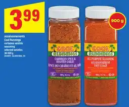 Maxi ASSAISONNEMENTS COOL RUNNINGS | SEASONING, 30-900 G offer