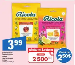 Maxi PASTILLES RICOLA | LOZENGE, 17-19 UN offer