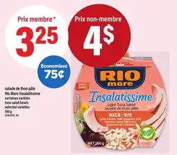 Maxi SALADE DE THON PÂLE RIO MARE INSALATISSIME | tuna salad bowls, 160 g offer