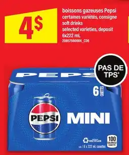 Maxi BOISSONS GAZEUSES PEPSI offer