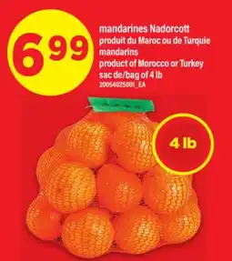 Maxi MANDARINES NADORCOTT | mandarins, SAC DE 4 LB offer