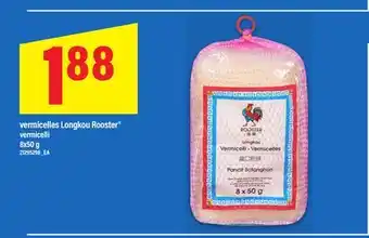 Maxi VERMICELLES LONGKOU ROOSTER | VERMICELLI, 8X50 G offer