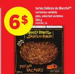 Maxi TARTES DÉLICES DU MARCHÉMC | pies, 580 g offer