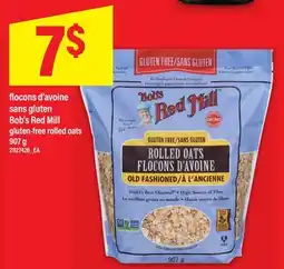 Maxi FLOCONS D'AVOINE SANS GLUTEN BOB'S RED MILL | gluten-free rolled oats, 907 g offer