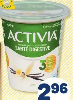 Marché Bonichoix ACTIVIA PROBIOTIC YOGURT offer