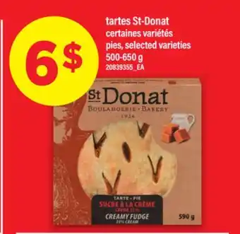 Maxi TARTES ST-DONAT | pies, 500-650 g offer