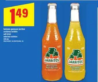 Maxi BOISSON GAZEUSE JARRITOS | soft drink, 370 mL offer