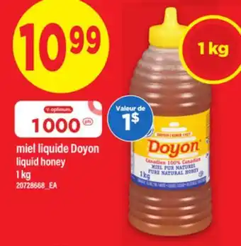 Maxi MIEL LIQUIDE DOYON | LIQUID HONEY, 1 KG offer