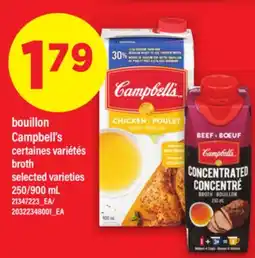 Maxi BOUILLON CAMPBELL'S | BROTH, 250/900 ML offer