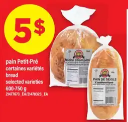 Maxi PAIN PETIT-PRÉ | bread, 600-750 g offer