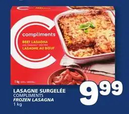 Marché Bonichoix COMPLIMENTS FROZEN LASAGNA offer