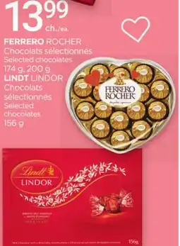 Proxim FERRERO ROCHER, LINDT LINDOR Chocolats offer