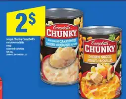 Maxi SOUPE CHUNKY CAMPBELL'S, 515 mL offer