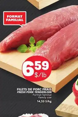 Marché Bonichoix FRESH PORK TENDERLOIN offer