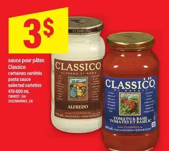 Maxi SAUCE POUR PÂTES CLASSICO | PASTA SAUCE, 410-600 ML offer