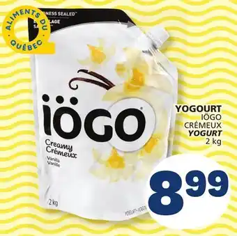 Marché Bonichoix IÖGO YOGURT offer