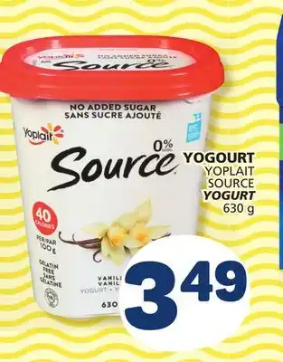 Marché Bonichoix YOPLAIT SOURCE YOGURT offer