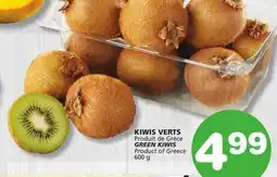 Marches Tradition GREEN KIWIS offer