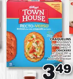 Marches Tradition KELLOGG'S TOWN HOUSE, TOWN HOUSE,-CHEEZ-IT CRACKERS offer