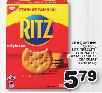 Marches Tradition CHRISTIE RITZ, TRISCUITS, TARTINABLES CRACKERS offer