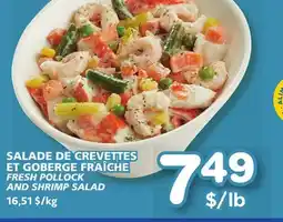 Marches Tradition FRESH POLLOCK AND SHRIMP SALAD offer