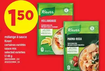 Maxi MÉLANGE À SAUCE KNORR | SAUCE MIX, 17-48 G offer