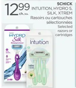 Proxim SCHICK INTUITION, HYDRO 5, SILK, XTREM offer