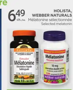 Proxim HOLISTA, WEBBER NATURALS offer