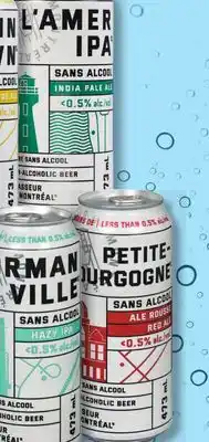 Marches Tradition GRIFFINTOWN, L'AMER IPA, NORMANVILLE, PETITE-BOURGOGNE NON-ALCOHOLIC BEER offer