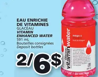 Marches Tradition GLACÉAU VITAMIN ENHANCED WATER offer