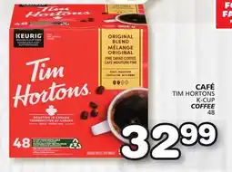 Marches Tradition TIM HORTONS K-CUP COFFEE offer