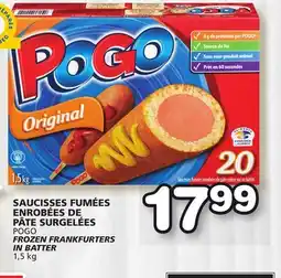 Marches Tradition POGO FROZEN FRANKFURTERS IN BATTER offer