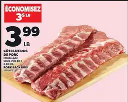 Provigo CÔTES DE DOS DE PORC, SOUS-VIDE DE 2 offer