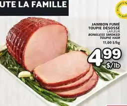 Marches Tradition LAFLEUR BONELESS SMOKED TOUPIE HAM offer