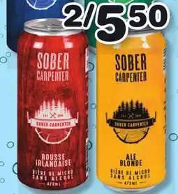 Marches Tradition SOBER CARPENTER NON-ALCOHOLIC BEER offer