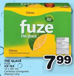 Marches Tradition FUZE ICE TEA offer