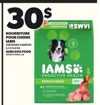 Provigo NOURRITURE POUR CHIENS IAMS, 6,12/6,8 KG offer