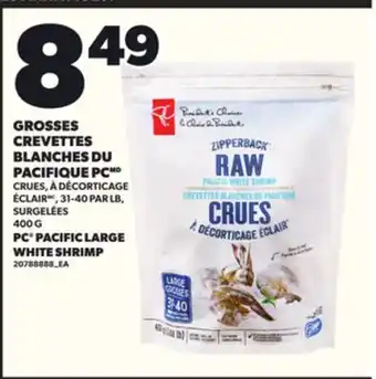 Provigo GROSSES CREVETTES BLANCHES DU PACIFIQUE PC, 400 G offer