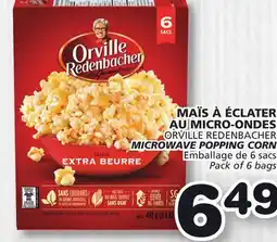 Marches Tradition ORVILLE REDENBACHER MICROWAVE POPPING CORN offer