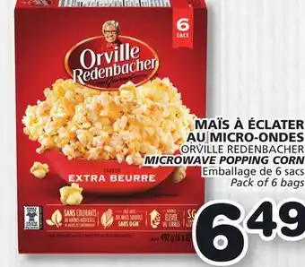 Marches Tradition ORVILLE REDENBACHER MICROWAVE POPPING CORN offer