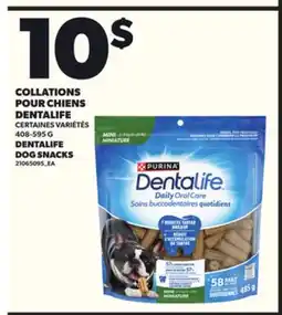 Provigo COLLATIONS POUR CHIENS DENTALIFE, 408-595 G offer