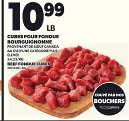 Provigo CUBES POUR FONDUE BOURGUIGNONNE offer