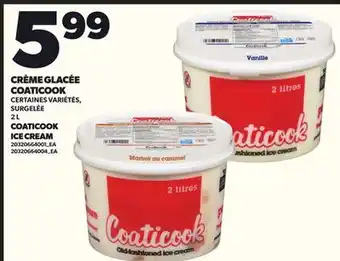 Provigo CRÈME GLACÉE COATICOOK, 2 L offer