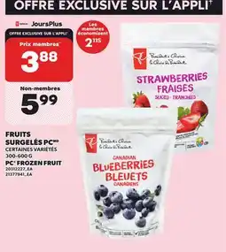 Provigo FRUITS SURGELÉS PCMD, 300-600 G offer