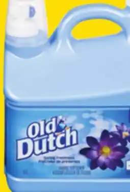 Giant Tiger Old Dutch fabric softener offer