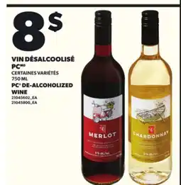 Provigo VIN DÉSALCOOLISÉ PC, 750 ML offer