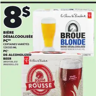 Provigo BIÈRE DÉSALCOOLISÉE PCMD, 12X355 ML offer